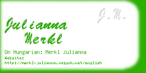 julianna merkl business card